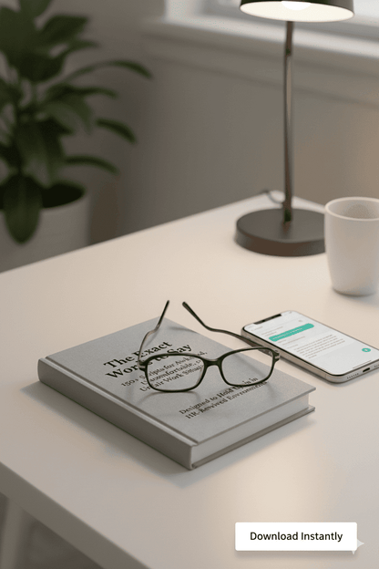 The exact words to say when work crosses the line — after hours, in meetings, or over email.